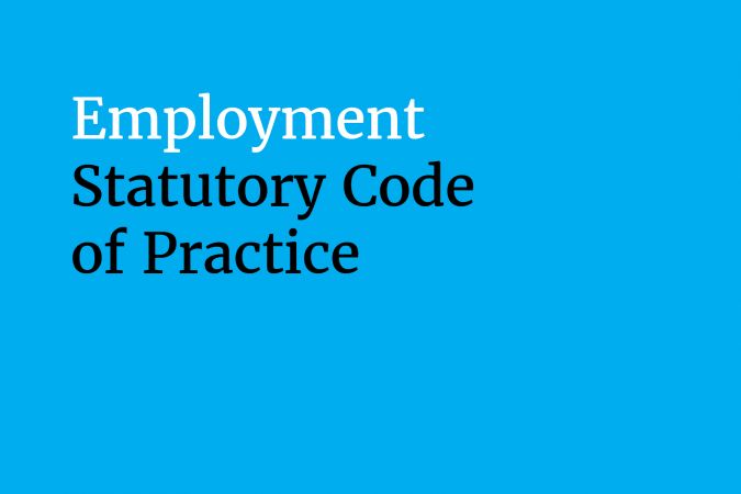 Equality Commission Employment Code of Practice